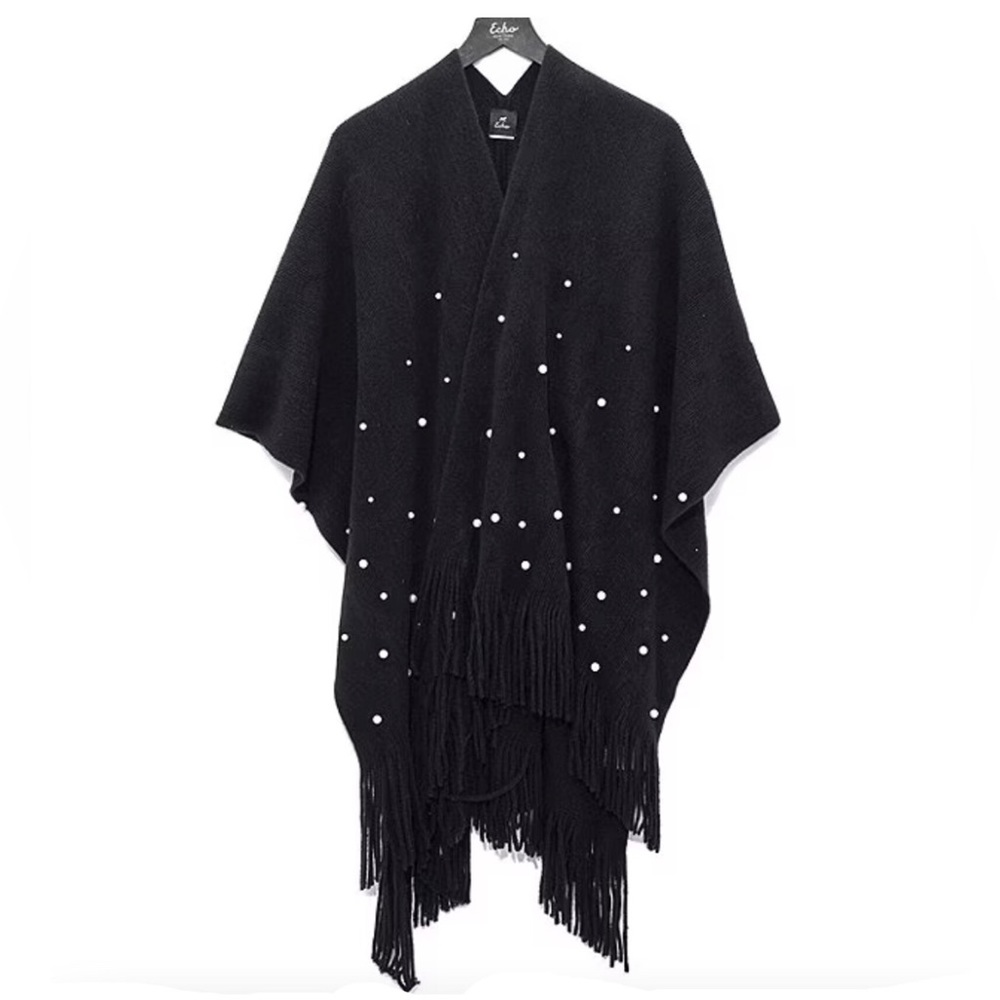 Echo New York Black Pearl Ruana